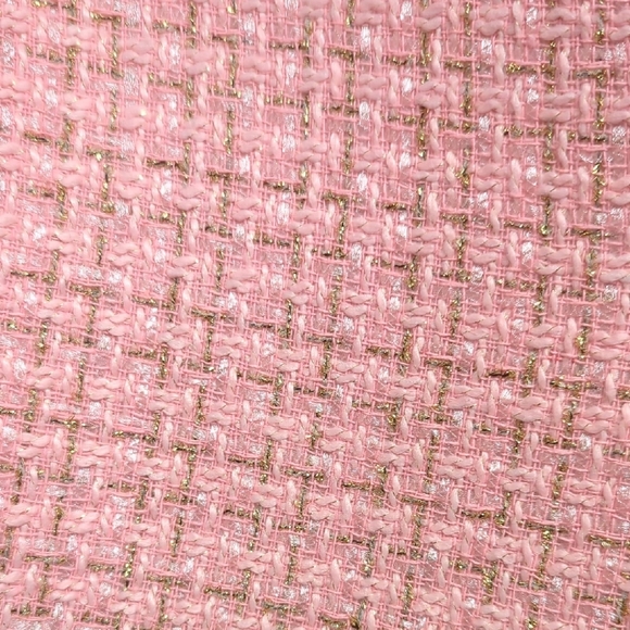 Julie Brown High Waist Pink Tweed Shorts - Picture 2 of 6